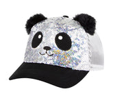 Sequin Panda Hat