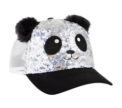 Sequin Panda Hat