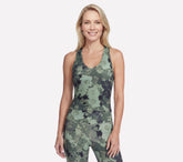 GO FLEX RIB Inbloom V-Neck Tank