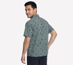 The GO WALK Air Printed Short Sleeve Shirt