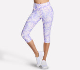 GO FLEX Printed High Waisted Capri