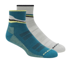 2 Pack Men's Quarter Trail Socks
