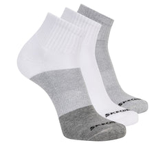 3 Pack Men's Colorblock Quarter Socks
