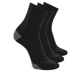 3 Pack Men's Performance Running High Quarter Socks