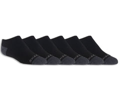 6 Pack Boys' No Show Socks