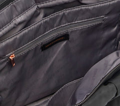 Quilted Checkered Shopper Bag