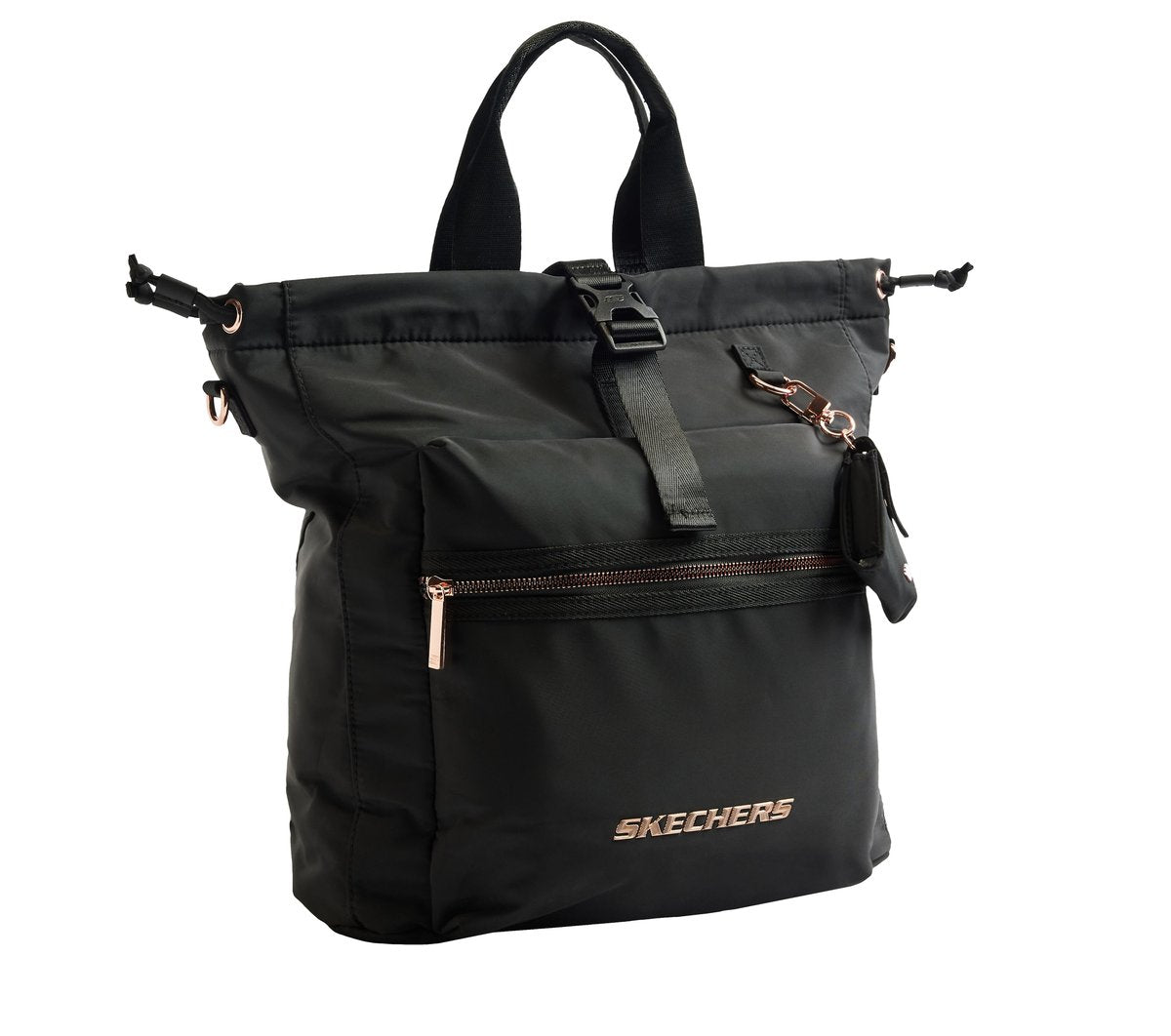 Convertible Backpack Buckle Bag