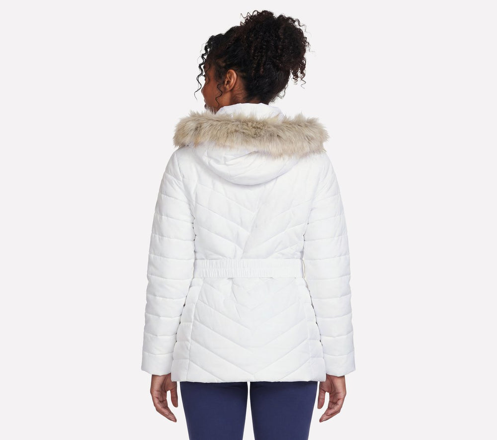 On-The-GO GO SHIELD Cozy Fit Belted Parka