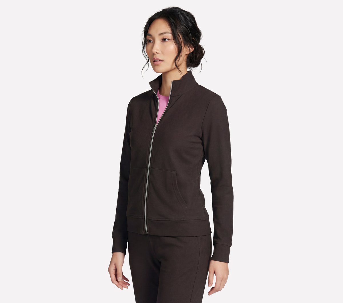 GO Luxe Rib Everyday Full Zip Jacket