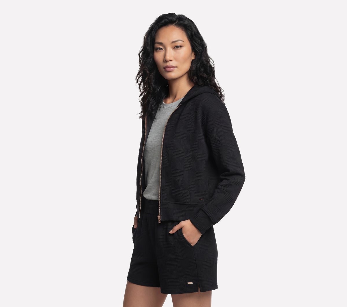 GO WALK Everywhere Diamond Full Zip Jacket