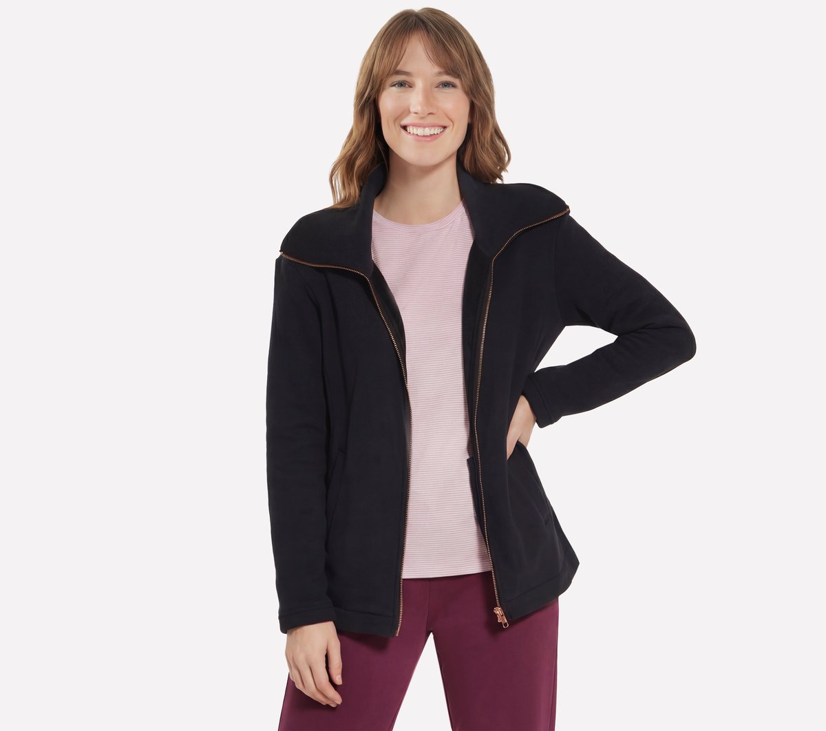 GO SNUGGLE Tunic Full Zip Jacket
