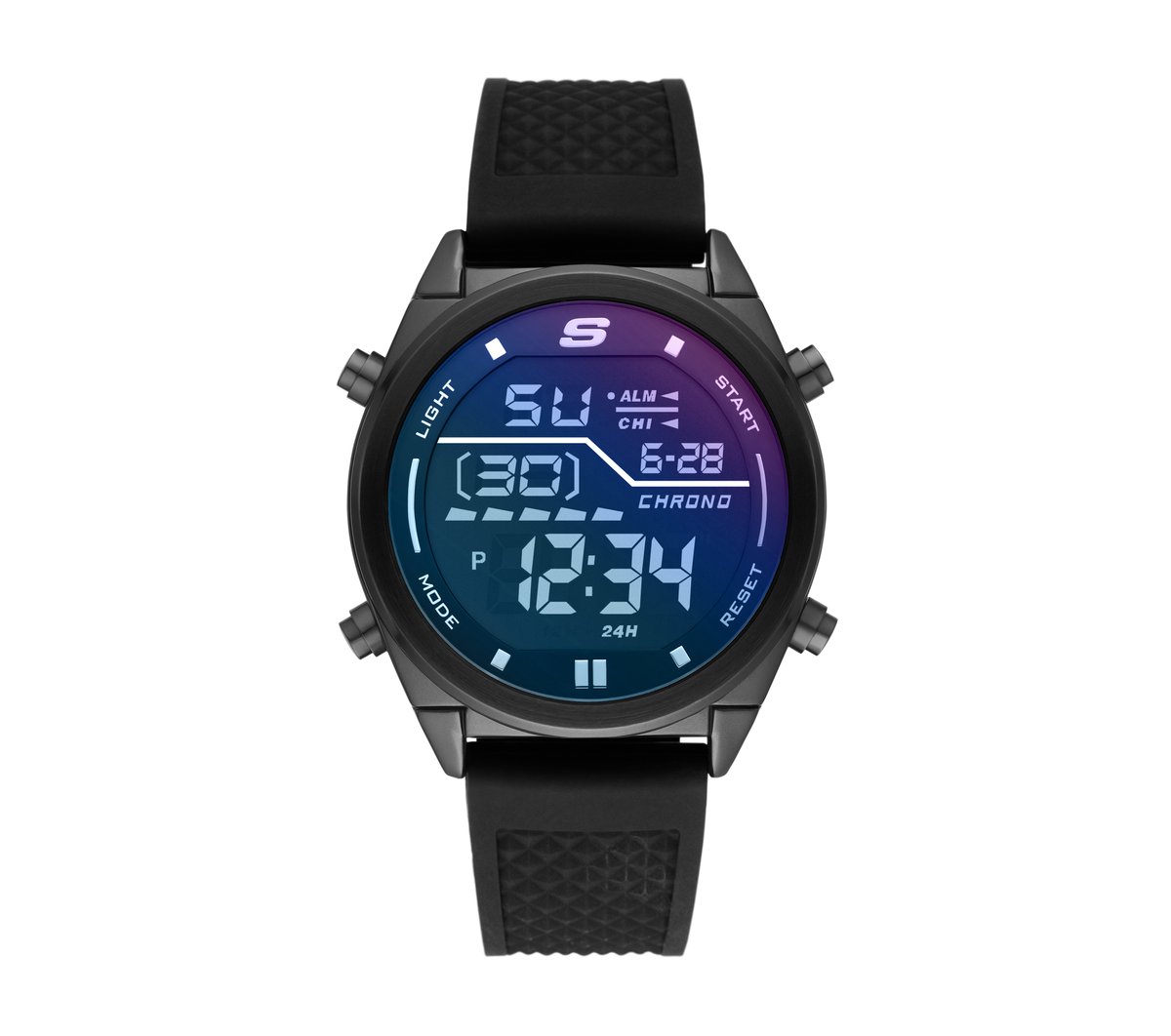 Accessories Blue Face Digital Watch