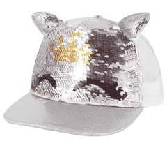 Caticorn Sequin Trucker Hat