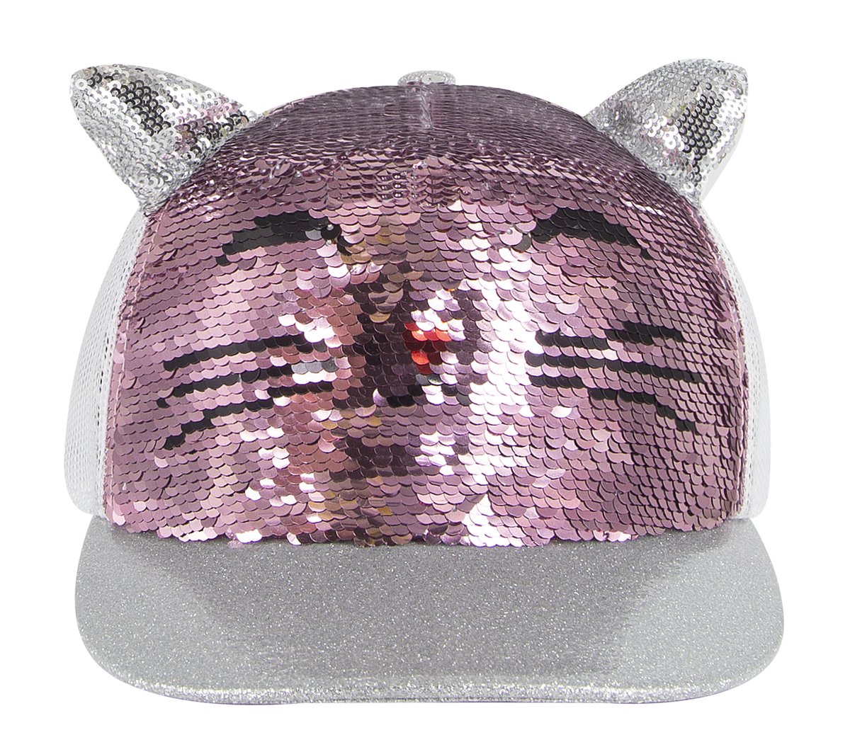 Caticorn Sequin Trucker Hat