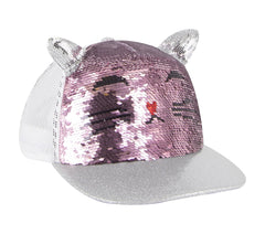 Caticorn Sequin Trucker Hat
