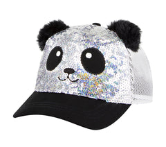 Sequin Panda Hat