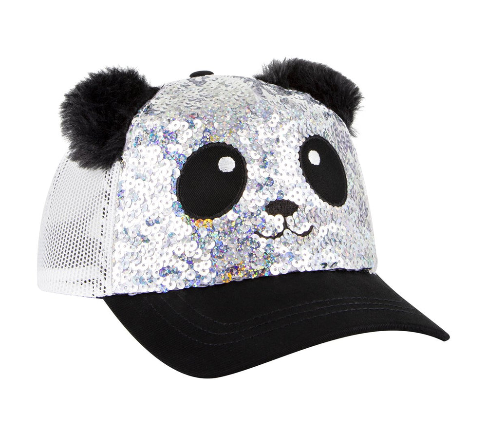 Sequin Panda Hat
