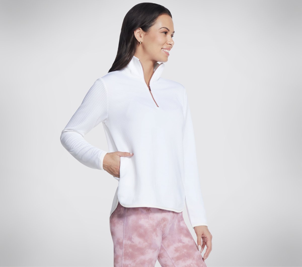 Soft Knit Ottoman 1/4 Zip