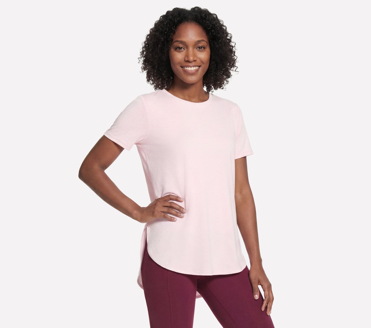 GO DRI Swift Stripe Tunic Tee