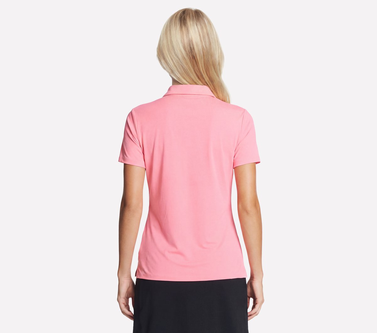 GO GOLF Short Sleeve Birdie Zip Front Polo