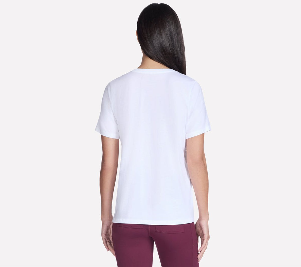 Floral Diamond Short Sleeve Tee