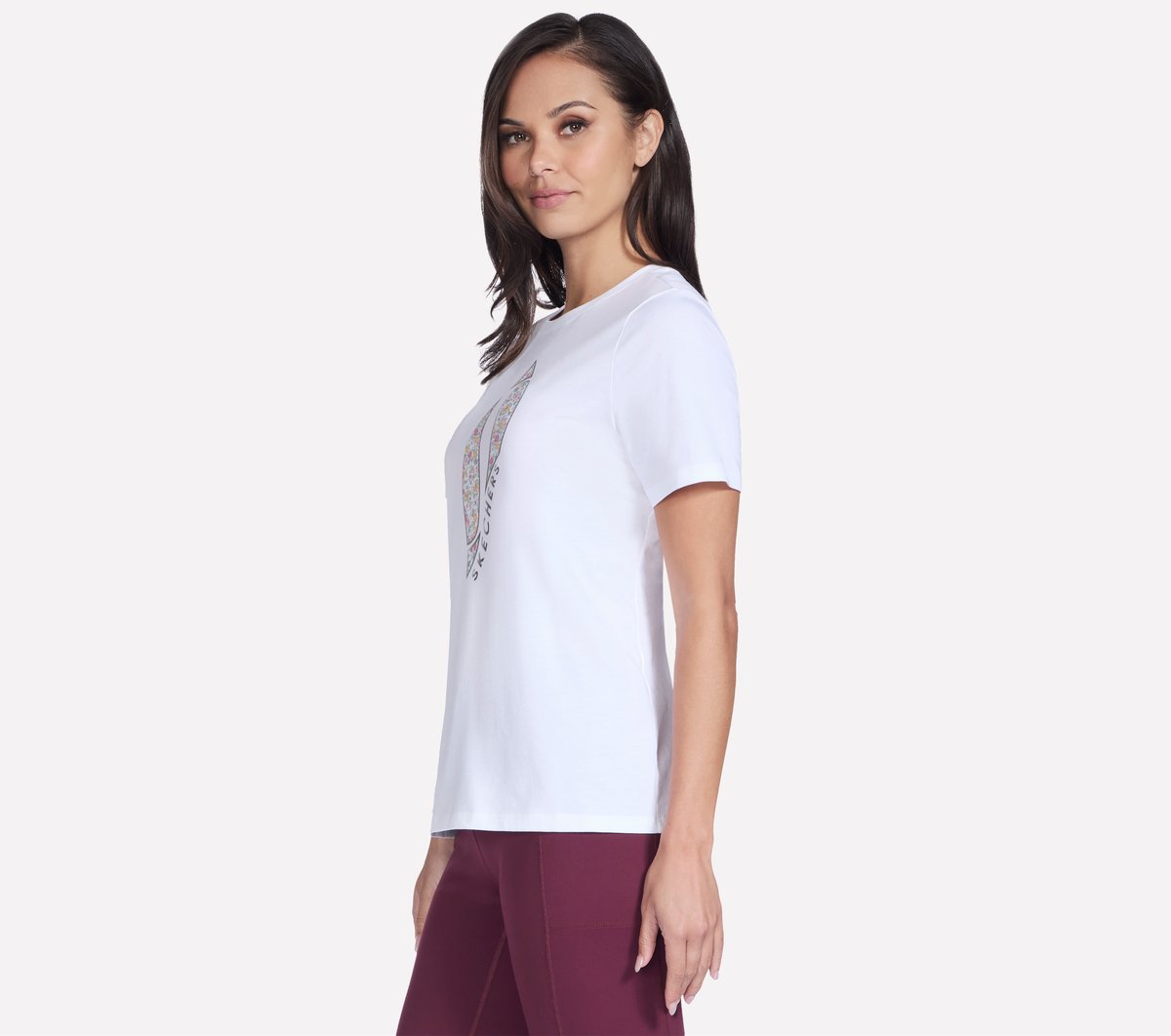 Floral Diamond Short Sleeve Tee