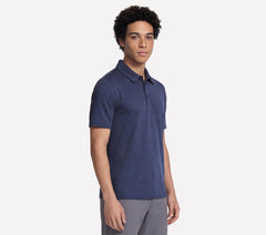 GO GOLF GO DRI All Day Stripe Polo