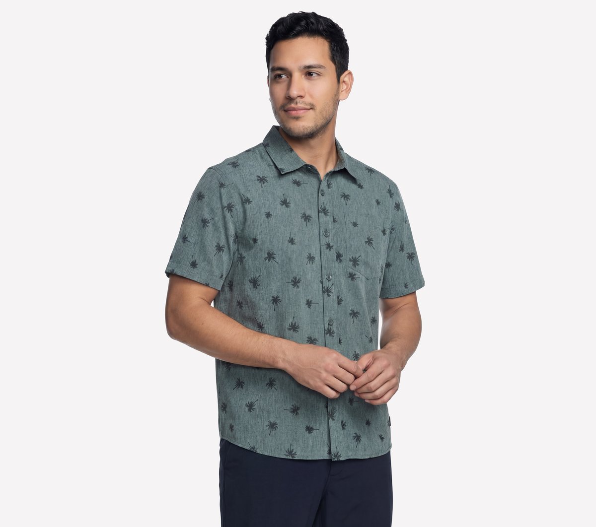 The GO WALK Air Printed Short Sleeve Shirt