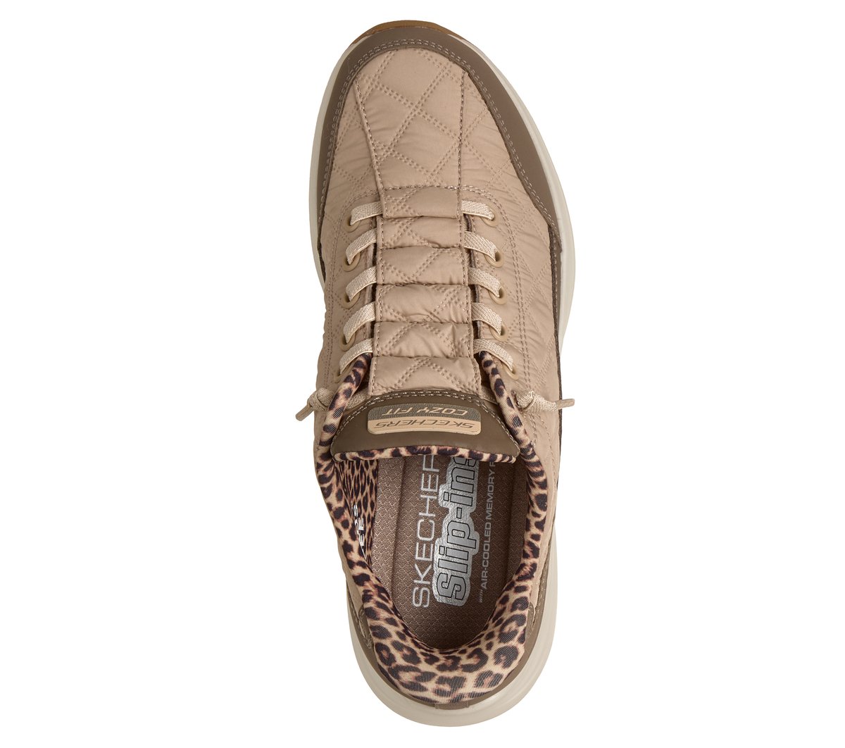 Slip-ins: Contour Foam - Cozy Fit Leopard Dream