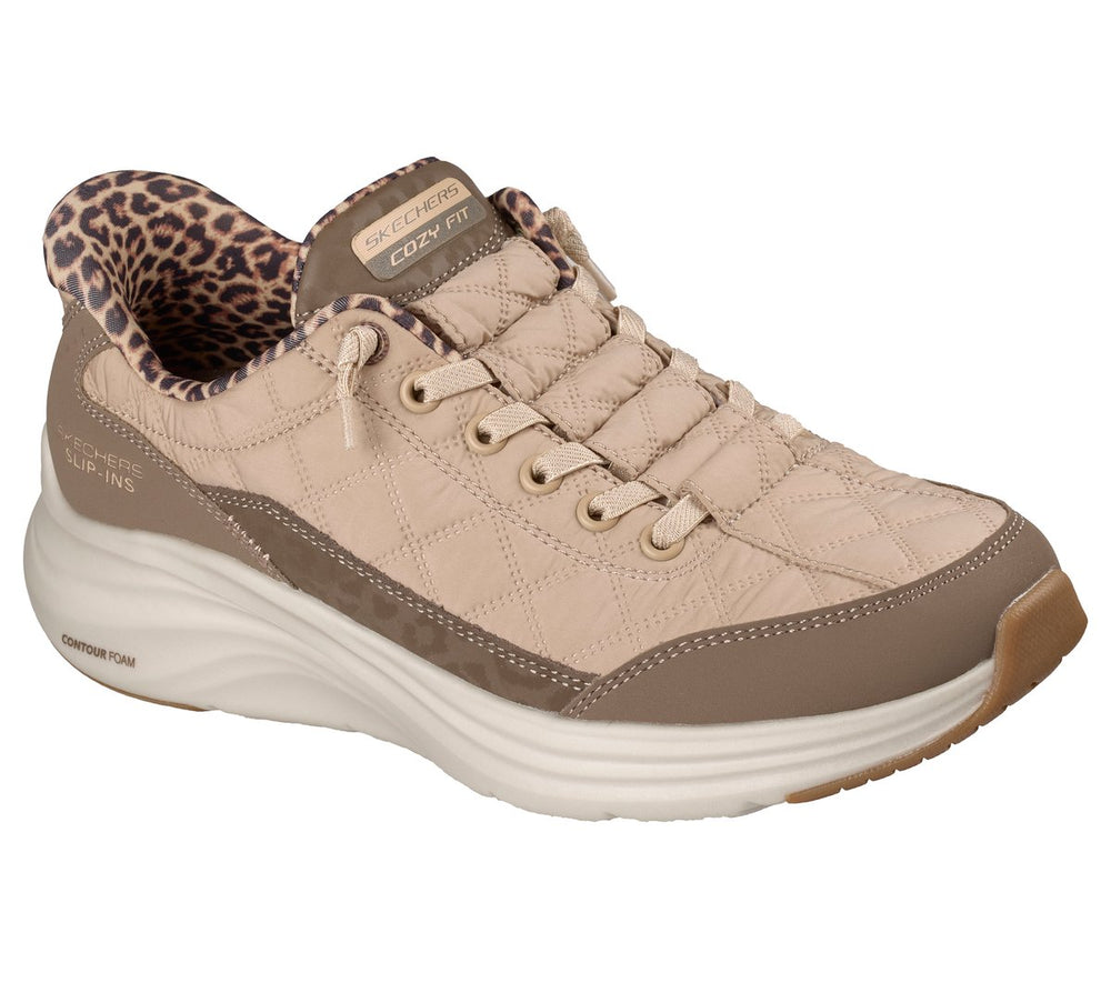 Slip-ins: Contour Foam - Cozy Fit Leopard Dream