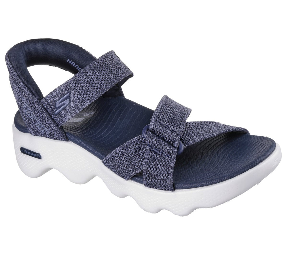 Slip-ins: GO WALK Massage Fit Sandal - Heather