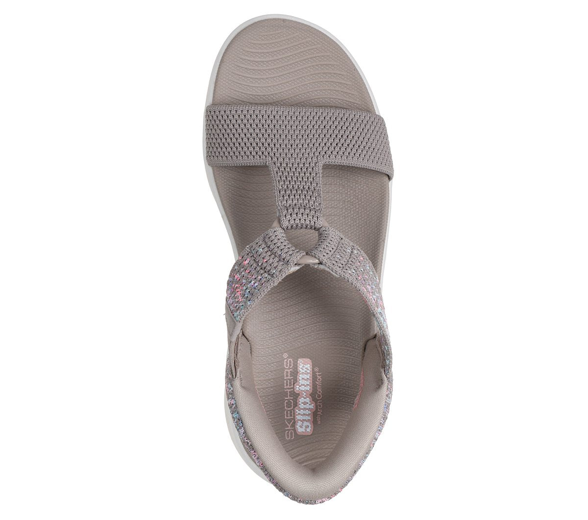 Slip-ins: GO WALK Massage Fit Sandal - Confetti Sky