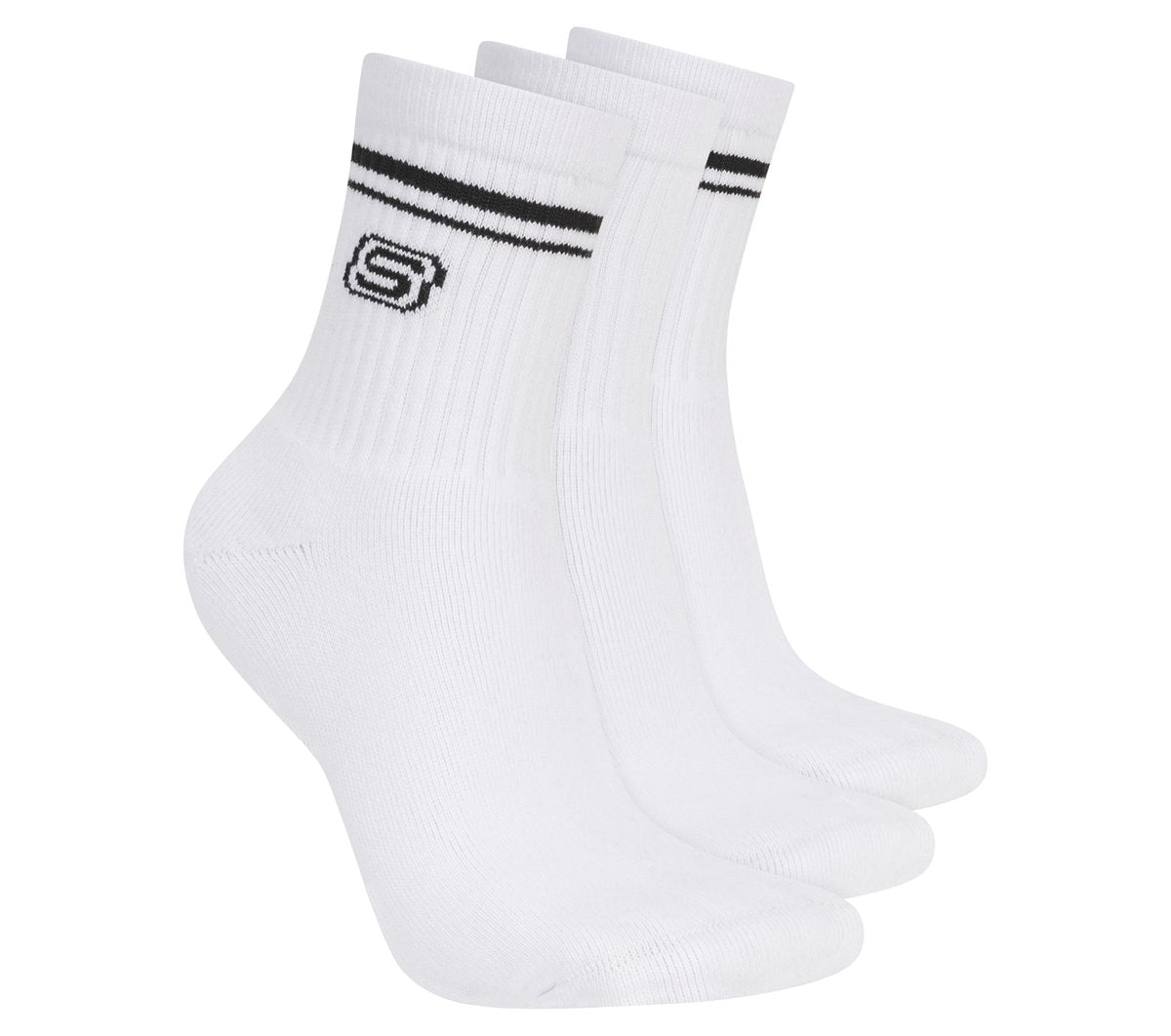 3 Pack Women's Low Crew Varsity Socks
